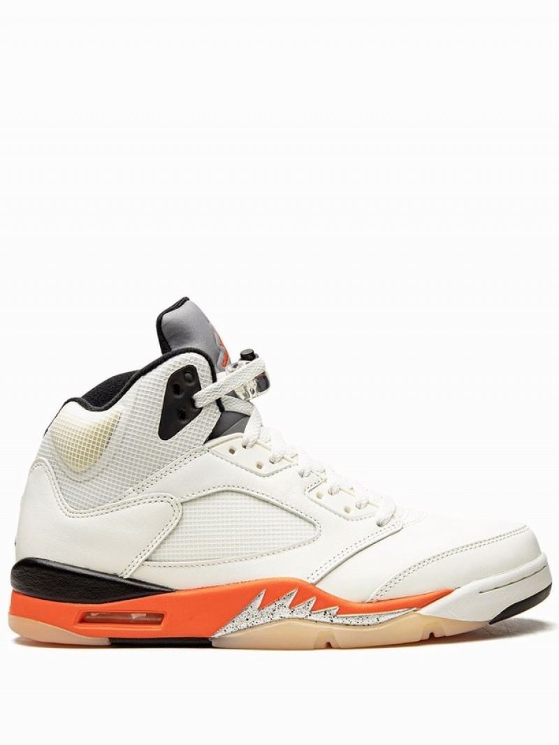 Nike Retro Shattered Backboard Men\'s Air Jordan 5 White | HOPRMKY-07