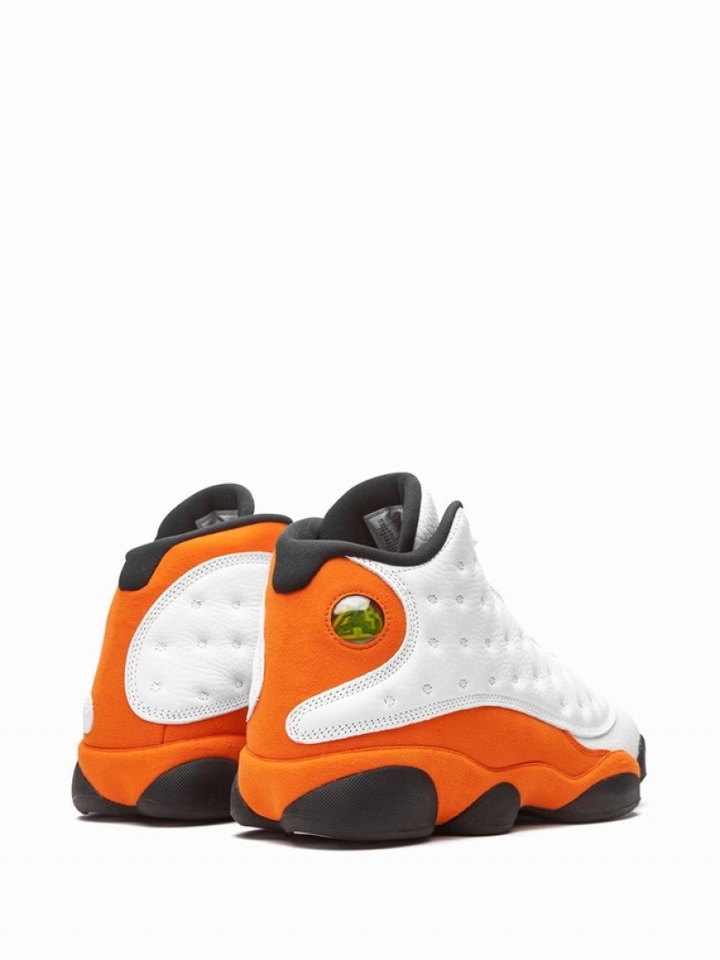 Nike Retro Starfish Women's Air Jordan 13 White / Orange | MVFNSTE-43