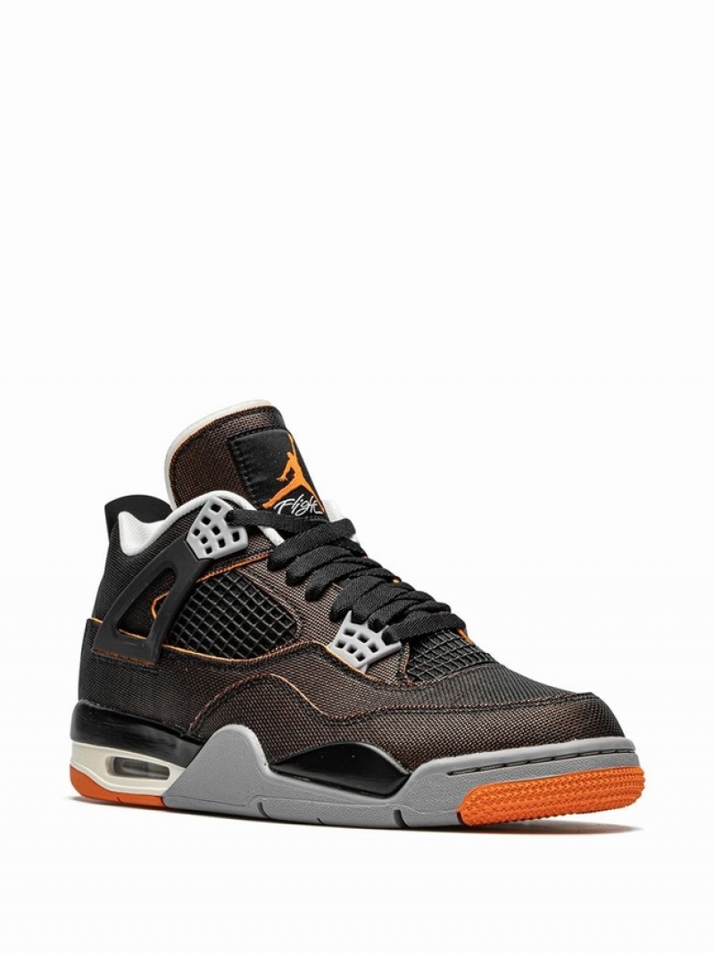 Nike Retro Starfish Women's Air Jordan 4 Orange | SOQZYVC-74