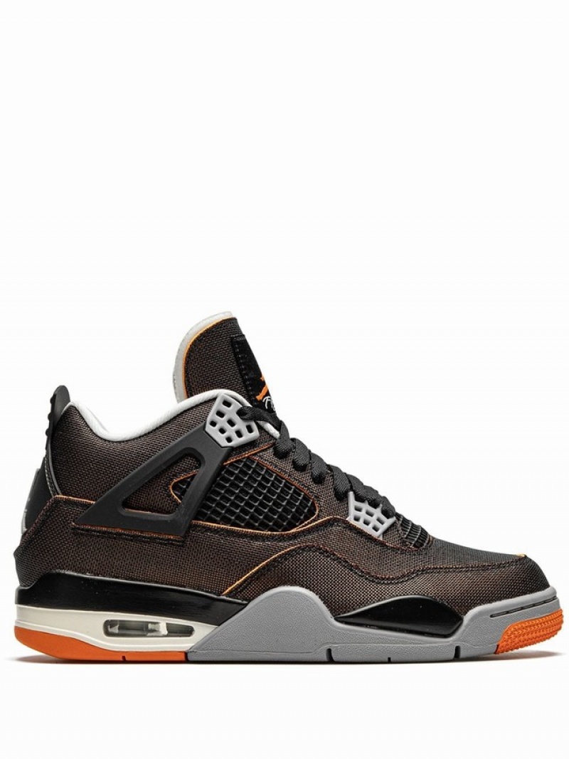 Nike Retro Starfish Women\'s Air Jordan 4 Orange | SOQZYVC-74