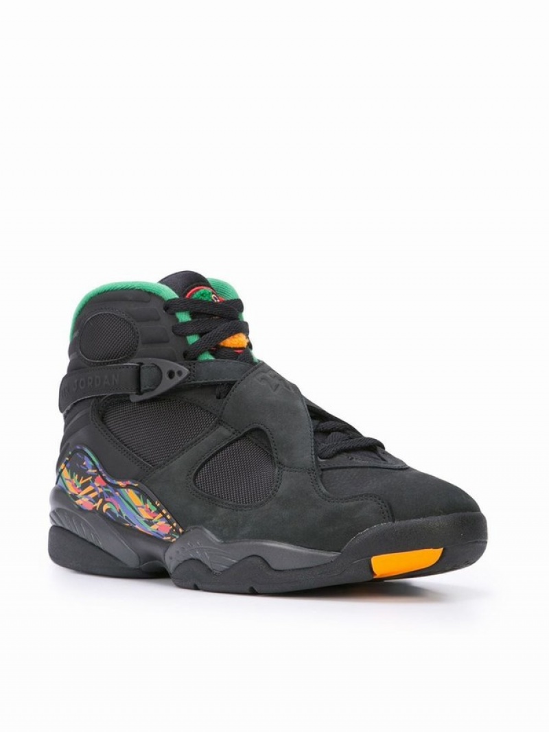 Nike Retro Tinker Air Raid Women's Air Jordan 8 Black | QRMINJH-76