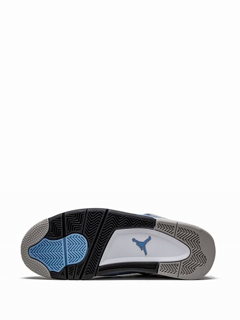 Nike Retro University Men's Air Jordan 4 Blue | JCLMGFK-40