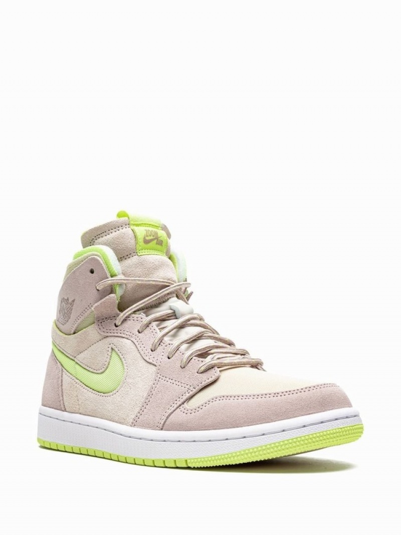 Nike Zoom Air CMFT Lemon Twist Women's Air Jordan 1 Lemon | RLGVPCJ-24