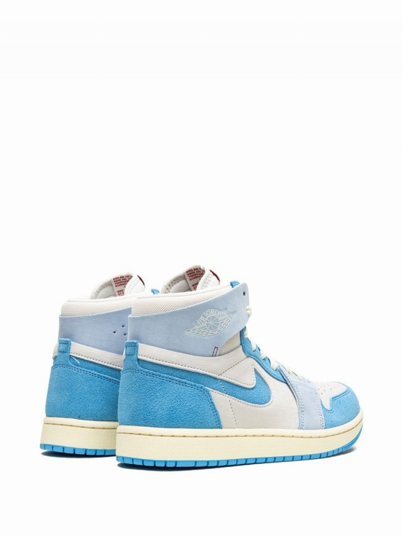 Nike Zoom CMFT University Women's Air Jordan 1 Blue | WMEAPKG-73