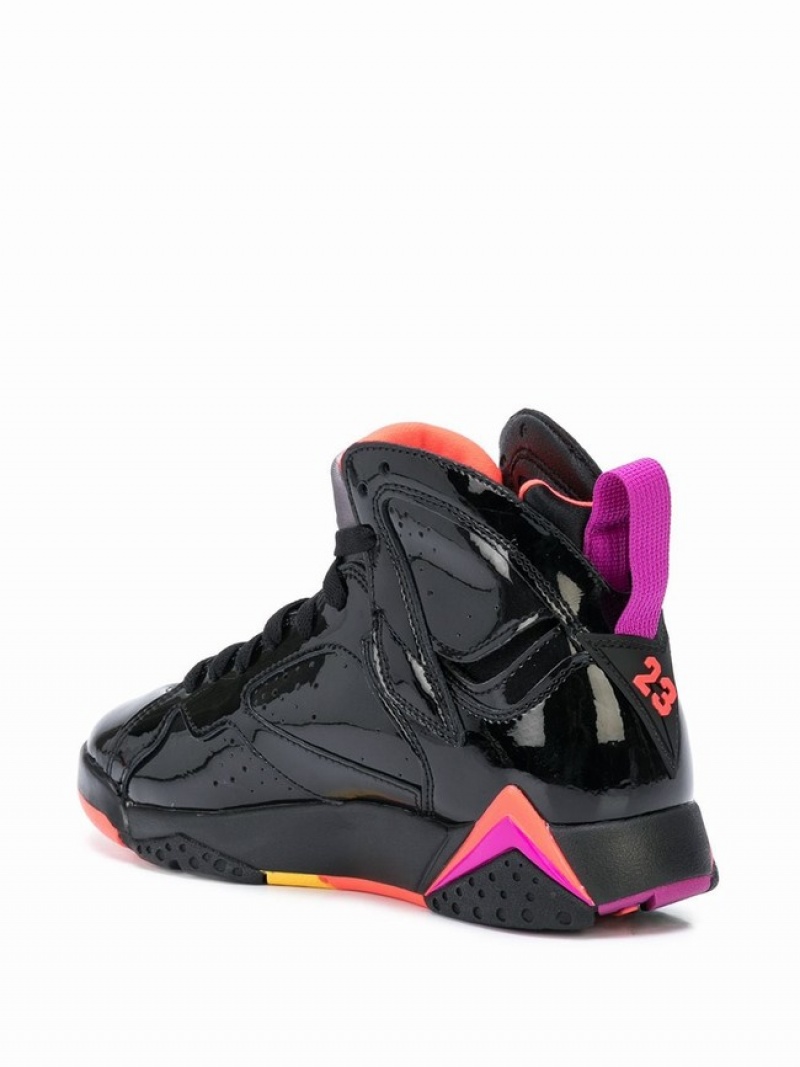 Nike high-top Women's Air Jordan 7 Black | GBDOSKI-87