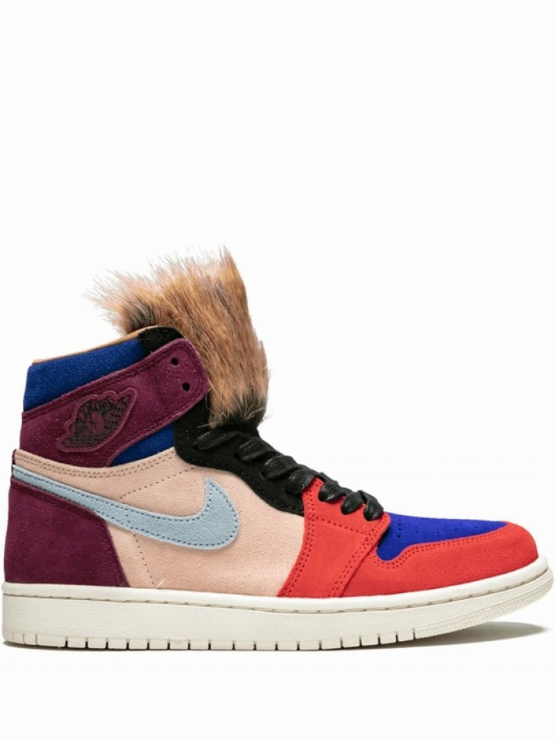 Nike x Aleali May High OG Nrg Court Lux Women\'s Air Jordan 1 Multicolor | ZGFBUNC-25