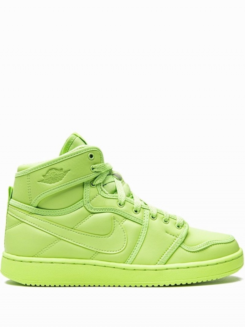 Nike x Billie Eilish KO Women\'s Air Jordan 1 Green | ENCYQRI-73