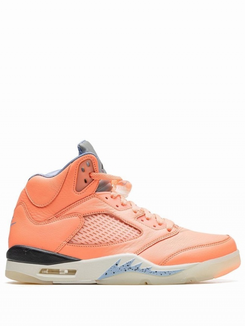 Nike x DJ Khaled We The Best Women\'s Air Jordan 5 Coral | WUOXVCQ-86