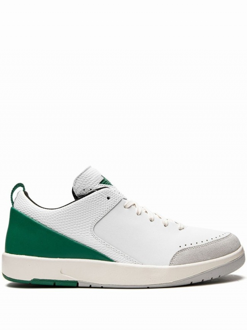 Nike x Nina Chanel Abney Retro Low SE White Malachite Women\'s Air Jordan 2 White | BDLZQYN-69