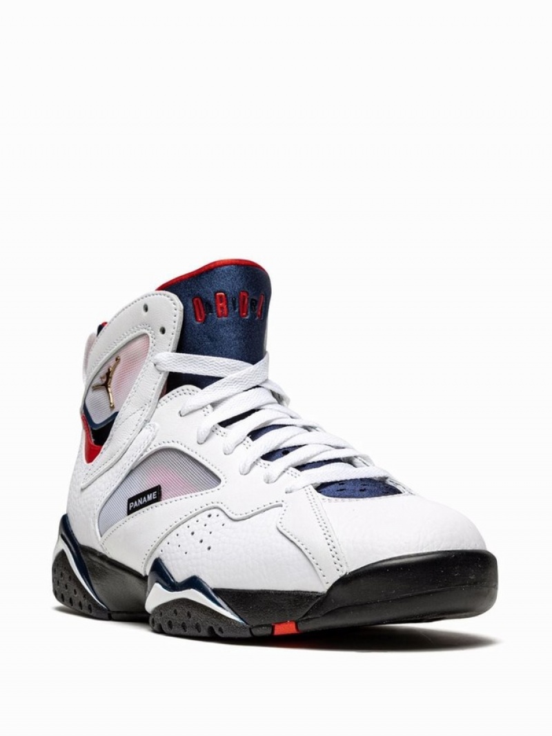 Nike x Paris Saint Germain PSG Men's Air Jordan 7 White | GUMIFLD-05