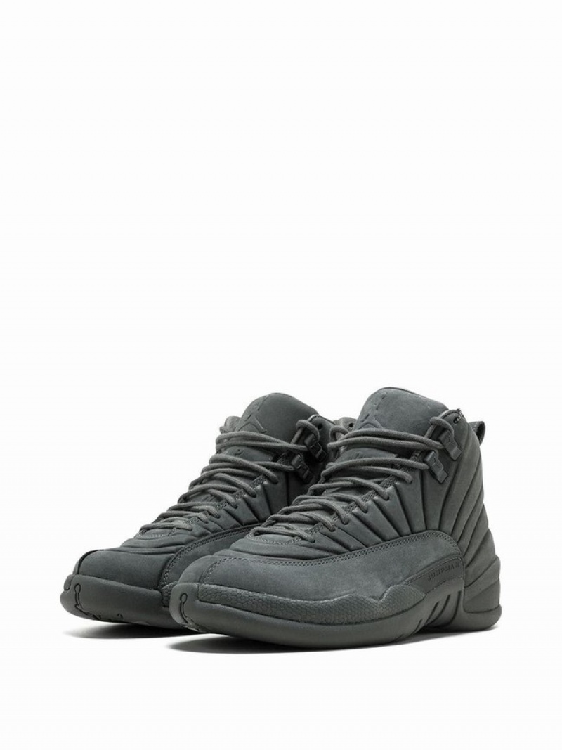 Nike x Public School NY Retro Women's Air Jordan 12 Grey | YBXVAKF-95