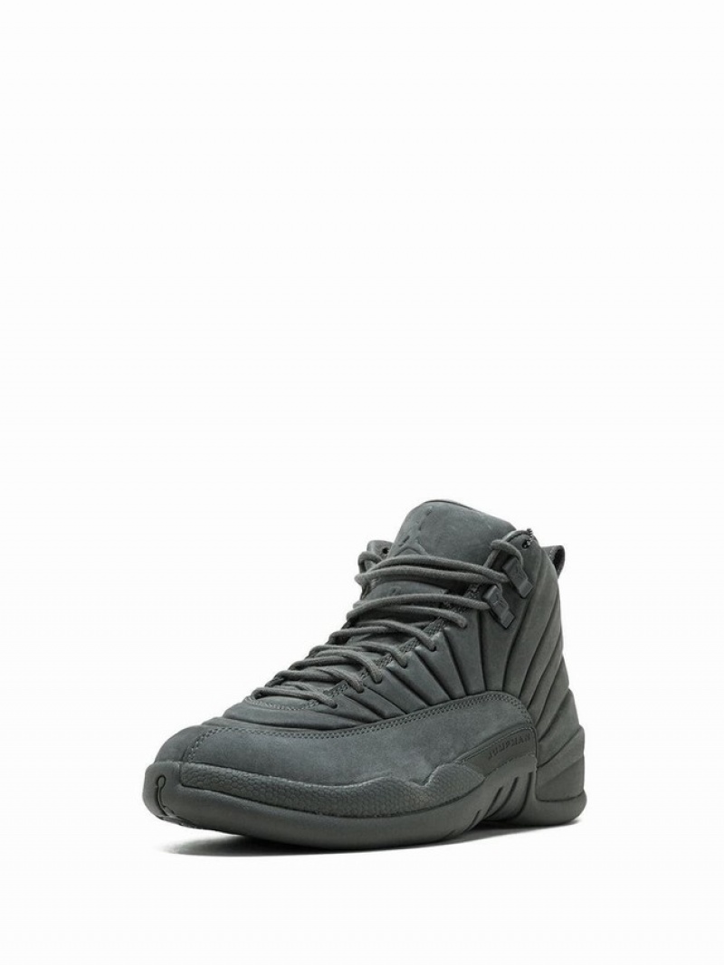 Nike x Public School NY Retro Women's Air Jordan 12 Grey | YBXVAKF-95