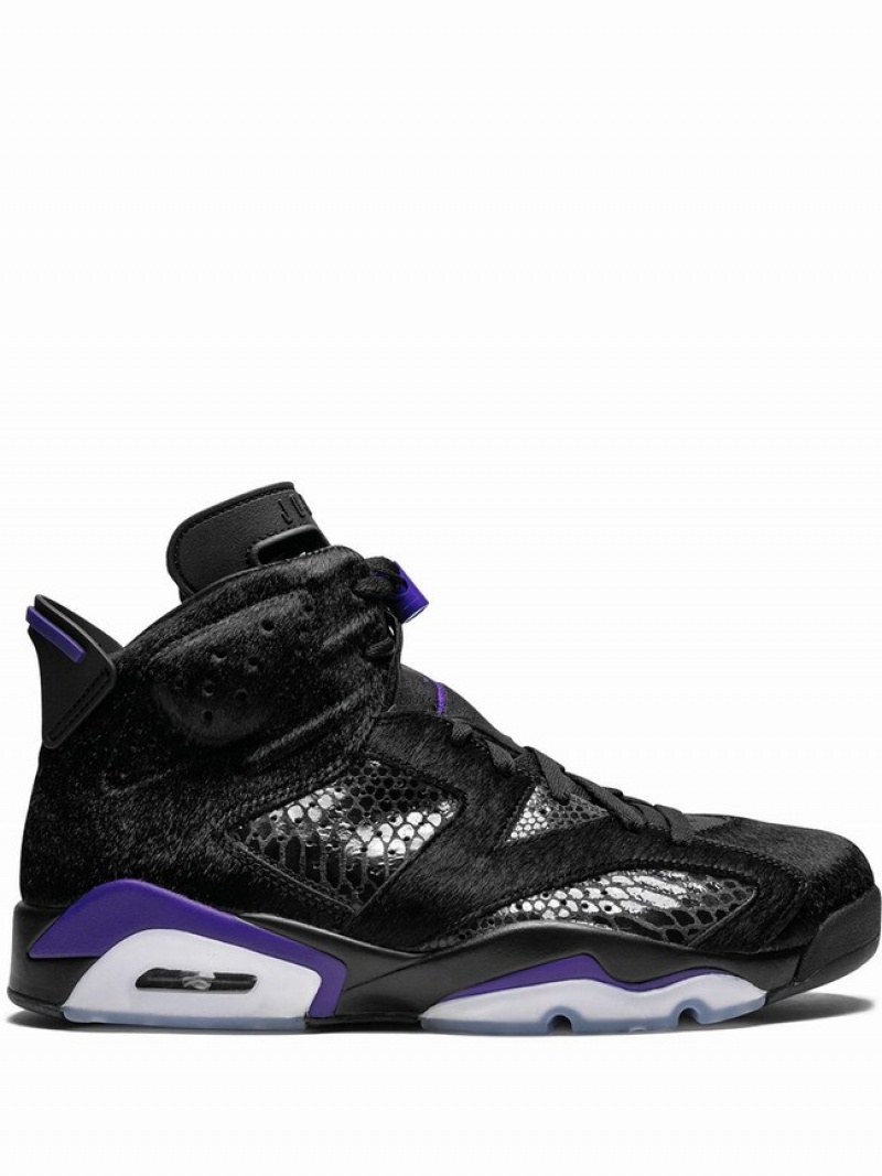 Nike x Social Status Retro SP Black Cat Women\'s Air Jordan 6 Black | XUGHIOZ-21